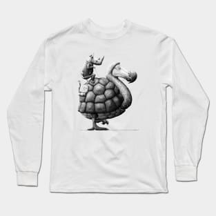 dodo met neushoorn Long Sleeve T-Shirt